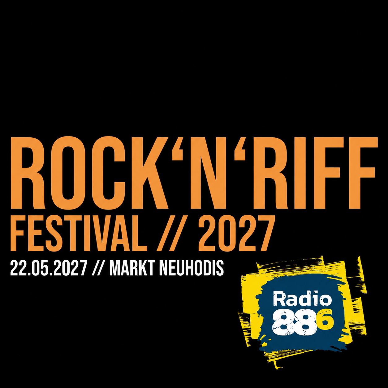Rock'n'Riff Festival 2027 Logo